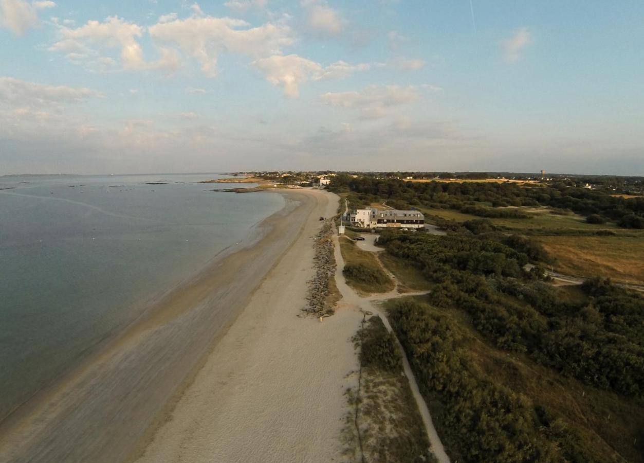 Logis Hotel & Restaurant Les Mouettes - Larmor Plage, Proche De Lorient Εξωτερικό φωτογραφία