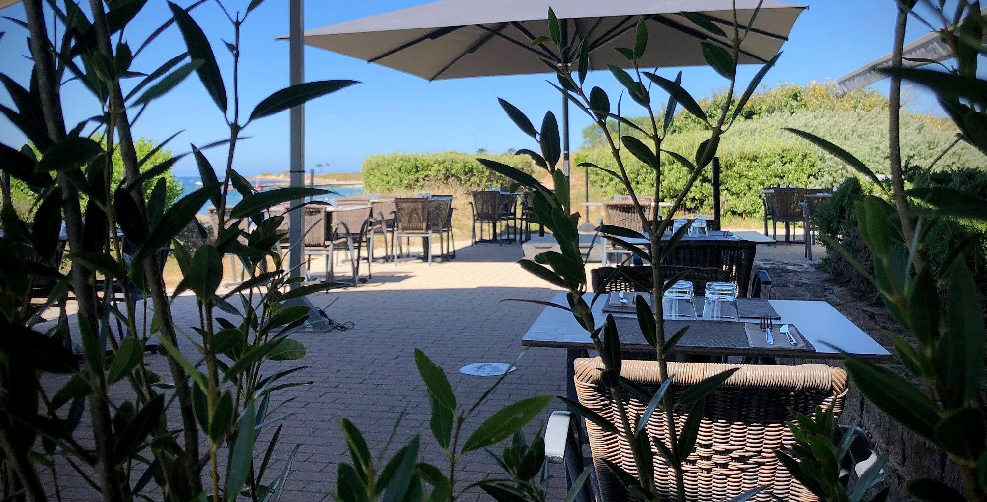 Logis Hotel & Restaurant Les Mouettes - Larmor Plage, Proche De Lorient Εξωτερικό φωτογραφία
