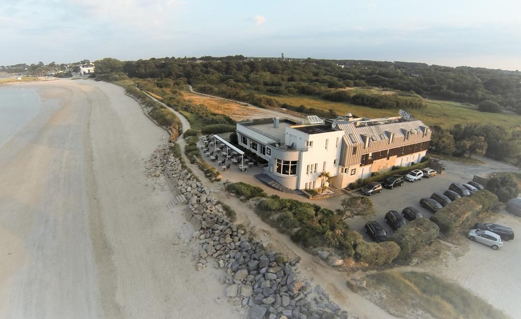 Logis Hotel & Restaurant Les Mouettes - Larmor Plage, Proche De Lorient Εξωτερικό φωτογραφία