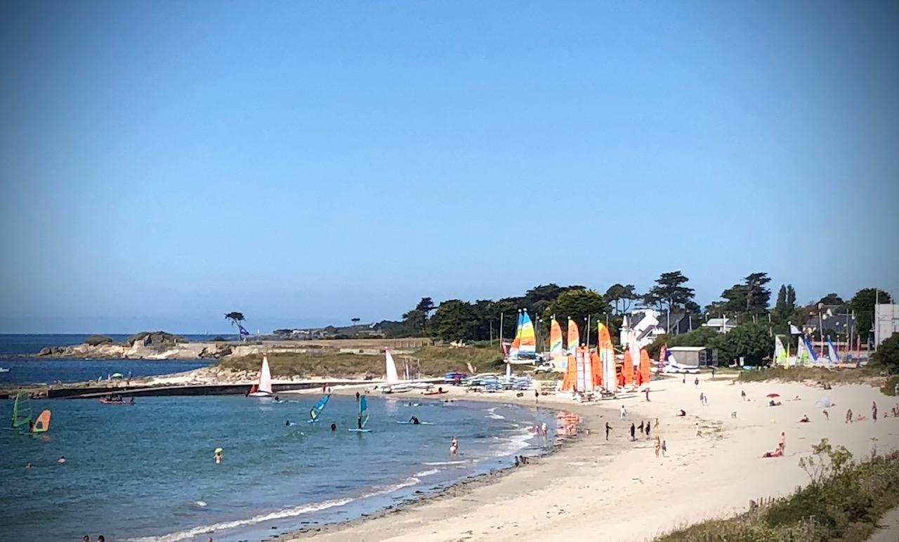 Logis Hotel & Restaurant Les Mouettes - Larmor Plage, Proche De Lorient Εξωτερικό φωτογραφία