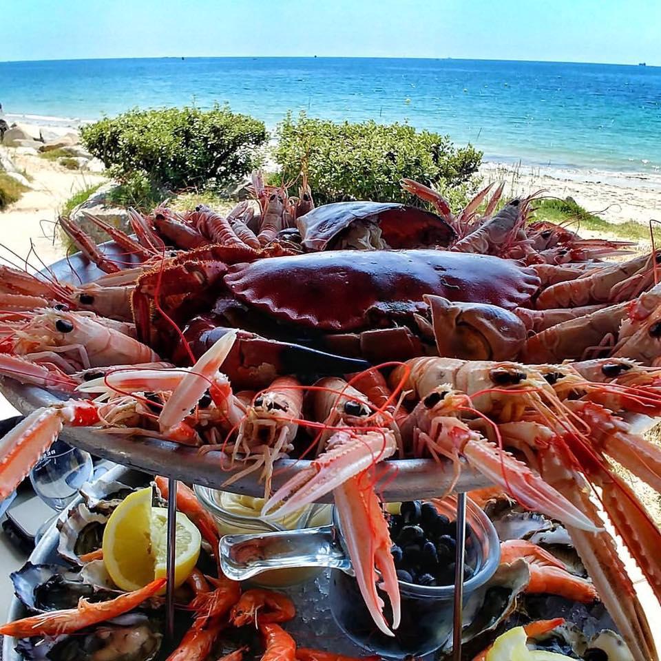 Logis Hotel & Restaurant Les Mouettes - Larmor Plage, Proche De Lorient Εξωτερικό φωτογραφία