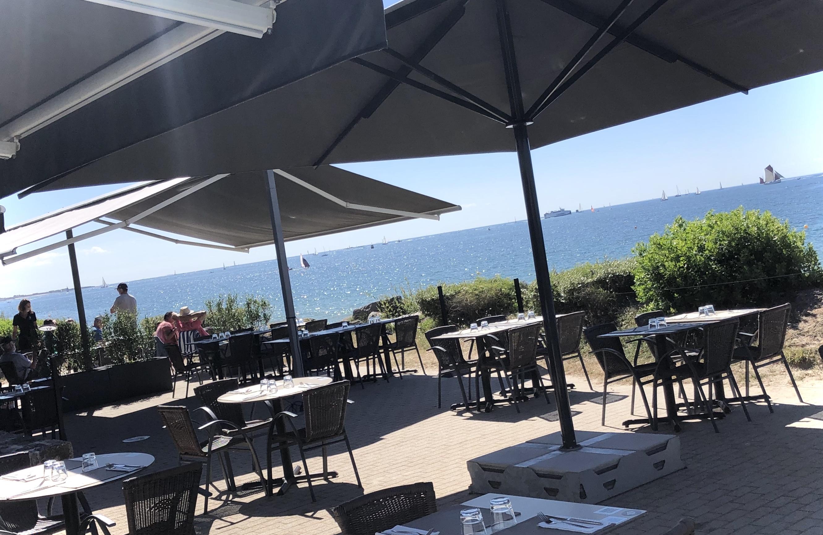 Logis Hotel & Restaurant Les Mouettes - Larmor Plage, Proche De Lorient Εξωτερικό φωτογραφία