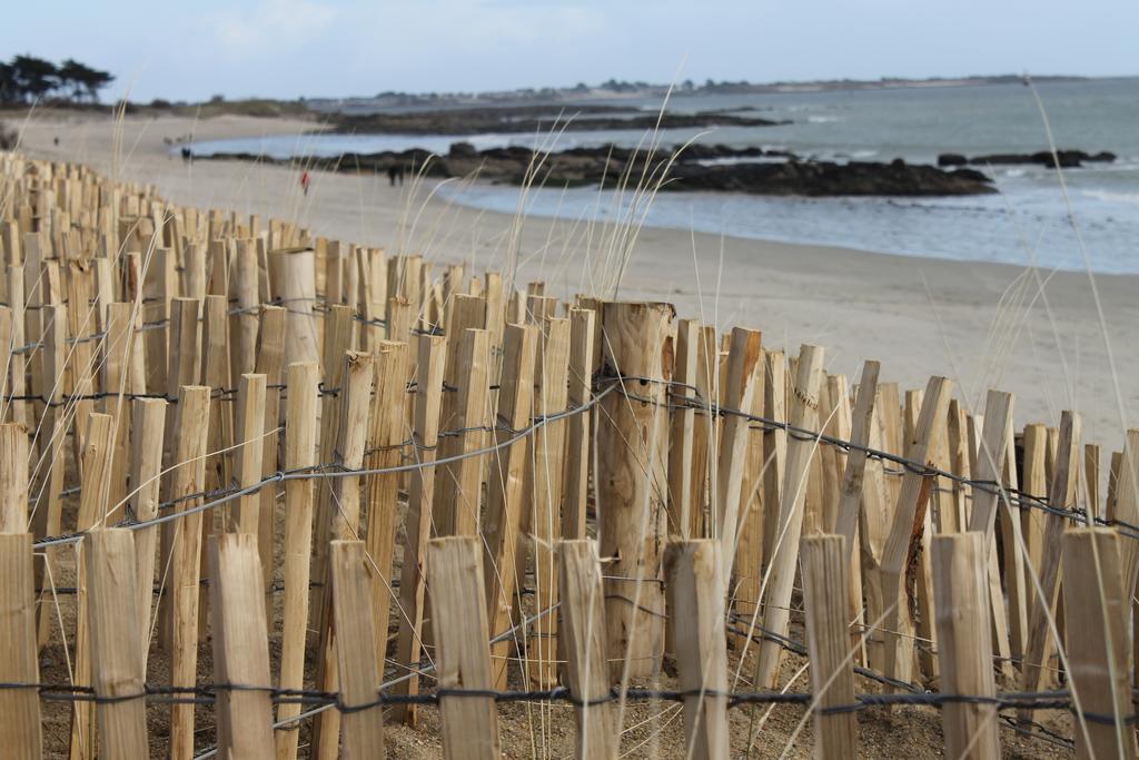 Logis Hotel & Restaurant Les Mouettes - Larmor Plage, Proche De Lorient Εξωτερικό φωτογραφία