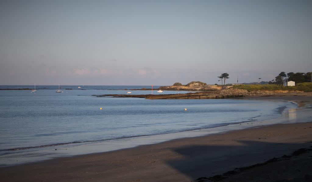Logis Hotel & Restaurant Les Mouettes - Larmor Plage, Proche De Lorient Εξωτερικό φωτογραφία